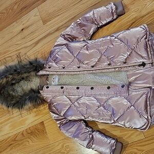 Appaman Girls Puffer Coat With Hood